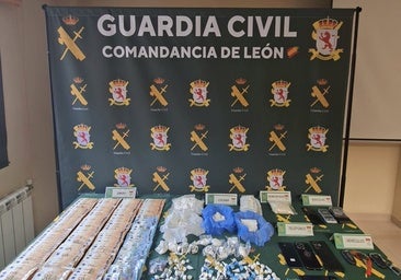 Detienen a una pareja y desmontan dos puntos de droga que distribuían a la zona de Sahagún (León)