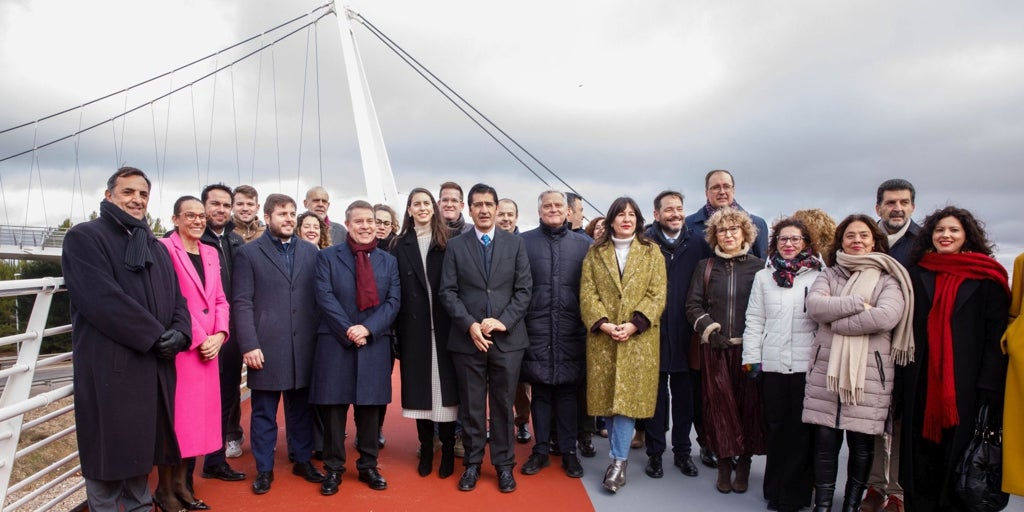 Ciudad Real y Miguelturra sellan su unión a través de una pasarela ciclopeatonal que permitirá el tránsito seguro