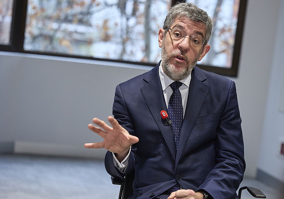 Alberto Nadal durante la entrevista con Europa Press