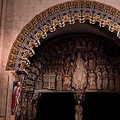 El Pórtico de la Gloria viaja en el tiempo y recupera su aspecto original en versión digital