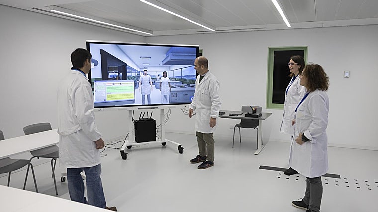 AI virtual reality project simulates real-world work environments