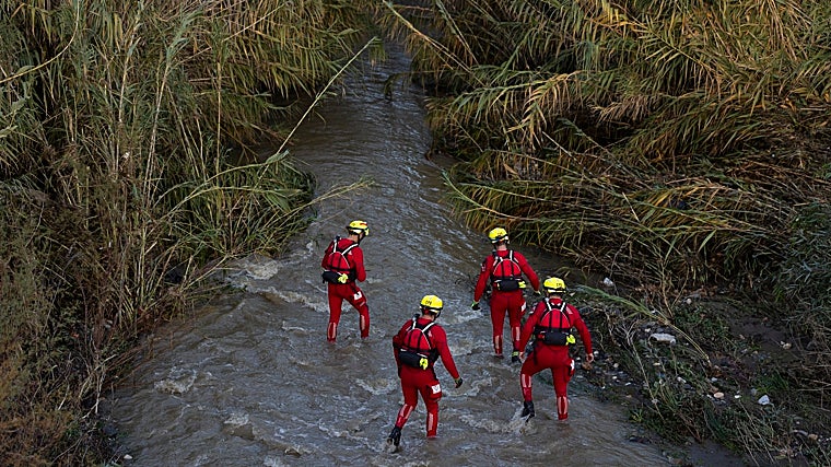 Dispositivo de rescate en Alahurín El Grande para buscar al segundo desaparecido