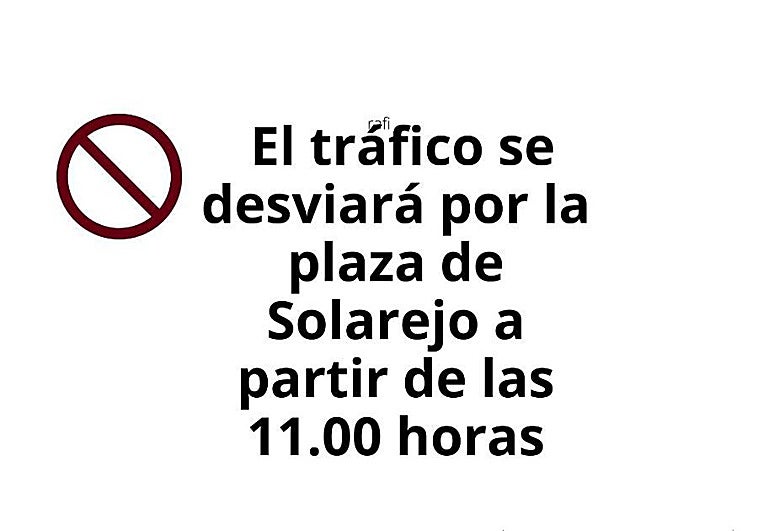 La reparación de una avería en la calle Tornerías obliga a desviar el tráfico por la plaza de Solarejo