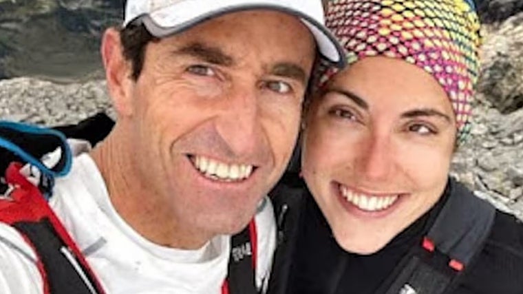 Una imagen en sus redes sociales colgada por Jorge García y su pareja, también fallecida hoy en el alud, según las primeras informaciones