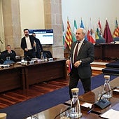 José Tomé deja la presidencia de la Diputación de Lugo y mantiene su acta de diputado