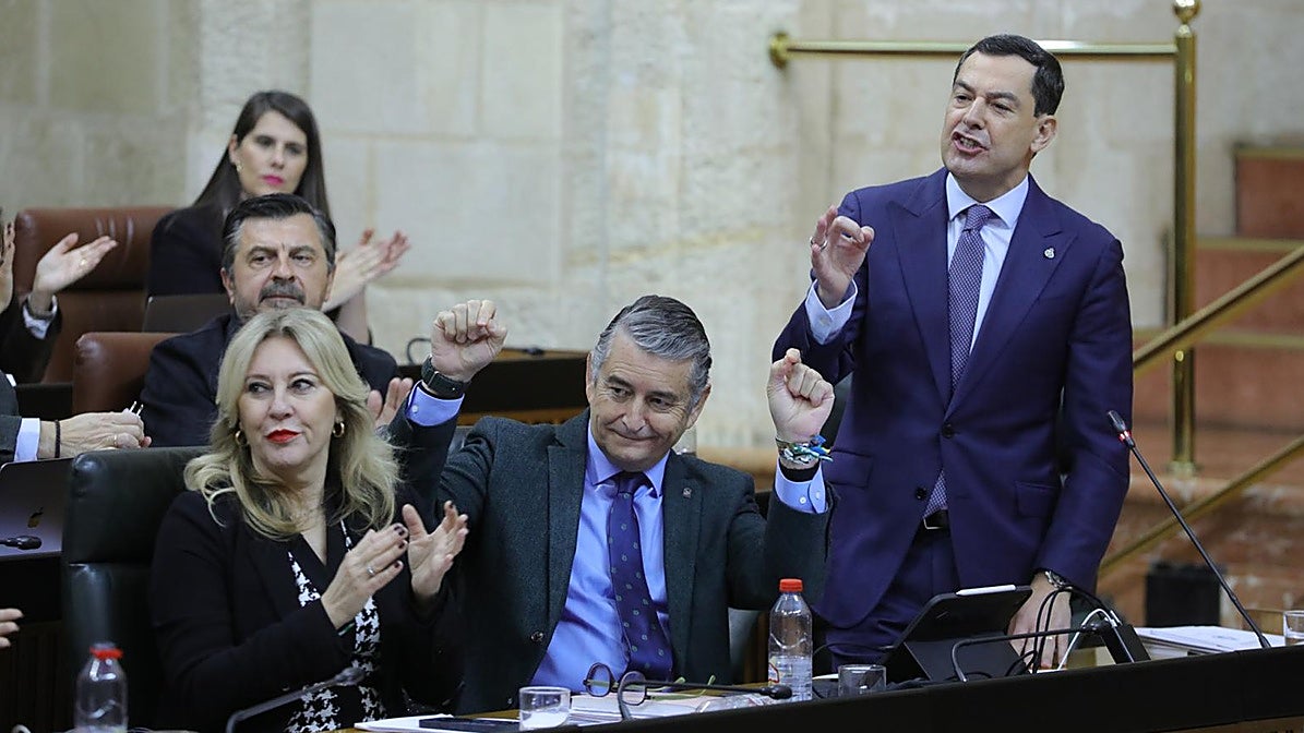 Juanma Moreno frente a todos antes de ir a las urnas