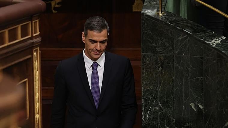 Sánchez, in Congress, in 2025