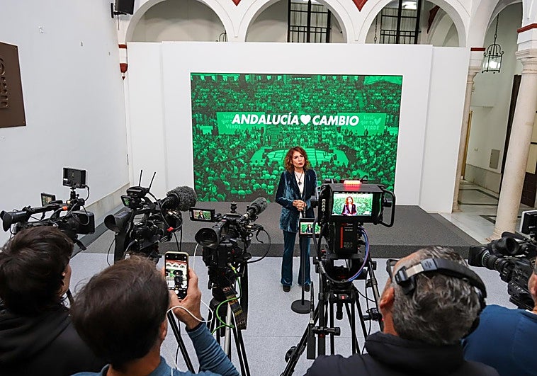 María Jesús Montero encara su candidatura con los Presupuestos prorrogados por tercer año consecutivo