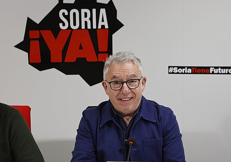 Ángel Ceña repetirá como candidato de Soria ¡Ya! a la Presidencia de la Junta