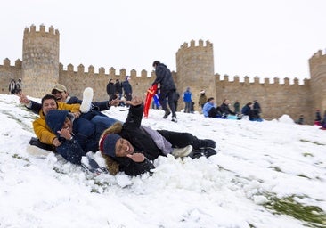 La nevada en Castilla y León, en imágenes