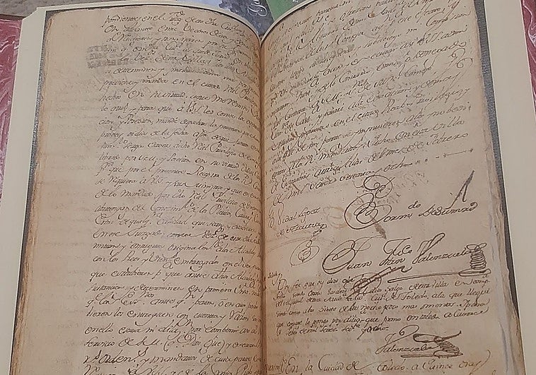Esquivias recupera el texto original de su Privilegio de Villazgo, que data de 1768