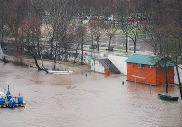 La CHD emite 85 avisos por riesgo de inundación en 25 cauces durante el tren de borrascas