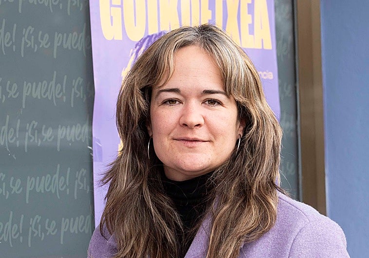 María Goikoetxea, la candidata de Podemos-AV que defiende la «rasmia» aragonesa