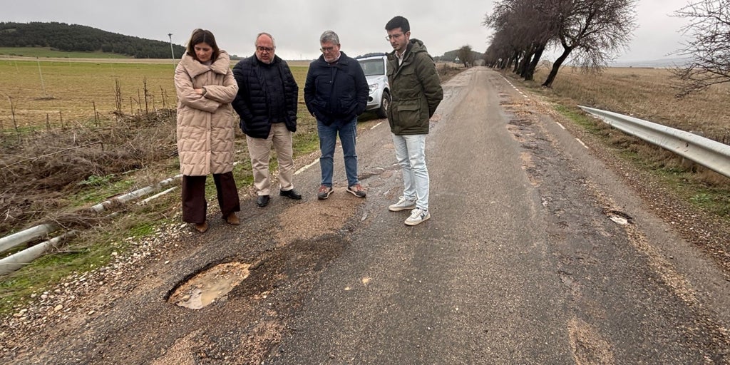 Agudo advierte de que las carreteras de Page son como las vías de tren de Puente, «un peligro para la vida»