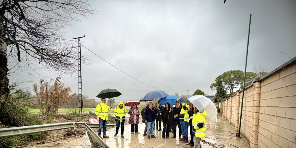 Catalina García insta a las administraciones a remar juntos para paliar cuanto antes la situación causada por el temporal