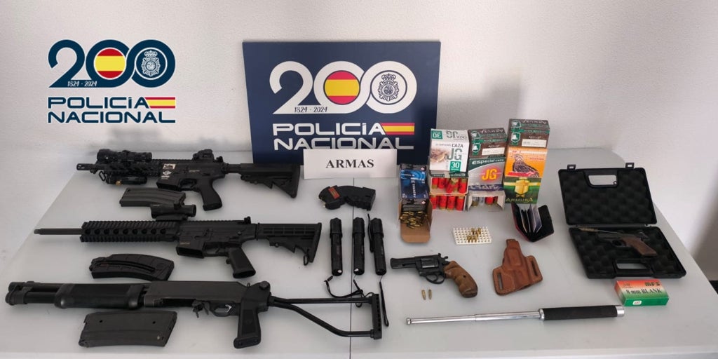 «La próxima vez las balas serán de verdad»: detenido por amenazar y golpear a un hombre con una pistola en Elda