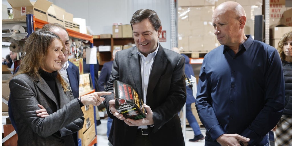 Mañueco compromete la creación de una red de emprendedores rurales