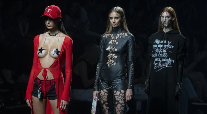 Fuerza y sensualidad en el desfile de Mush