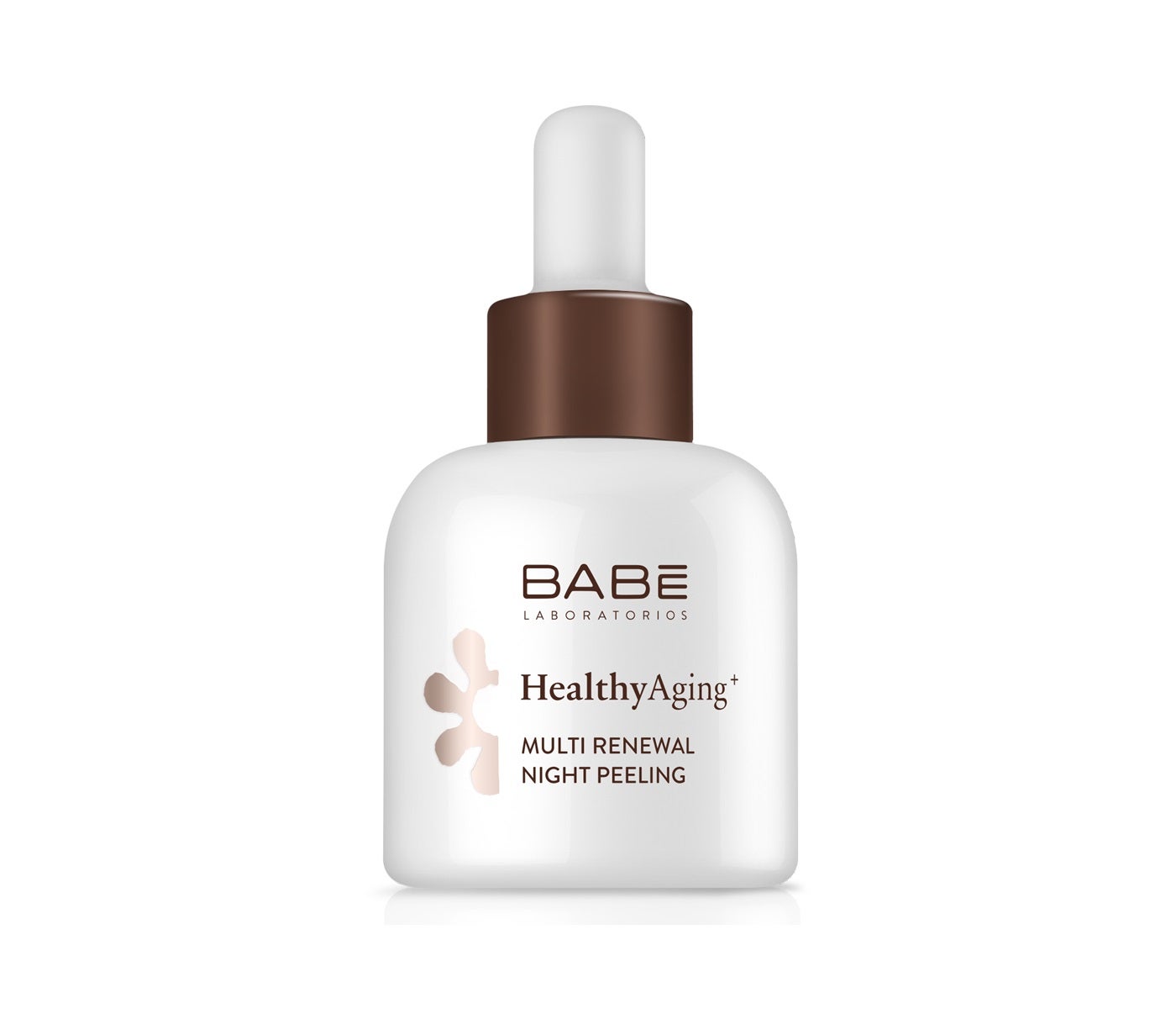 Multi Renovador Peeling de Noche de Laboratorios Babé (32 euros). Sérum con triple efecto peeling de uso nocturno que estimula la renovación celular para una piel más lisa, luminosa y uniforme. Potencia el efecto exfoliante y actúa con diferentes mecanismos de acción para atenuar arrugas, imperfecciones y manchas.