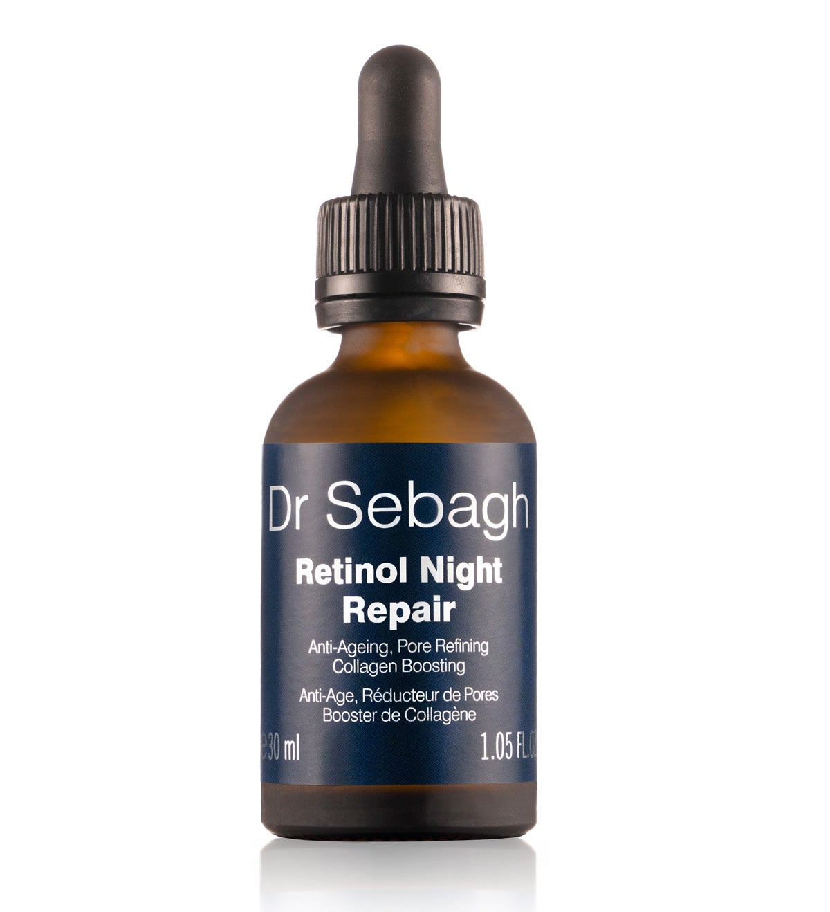 Retinol Night Repair de Dr. Sebagh (95 euros). Fórmula nocturna con un 0,3% de retinol que elimina las células muertas y estimula la renovación cutánea, revelando una piel más joven, sin manchas y luminosa.