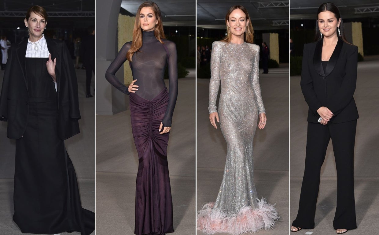 Los looks de Julia Roberts, Kaia Gerber, Olivia Wilde y Selena Gomez en la 'Academy Museum' Gala 2022.