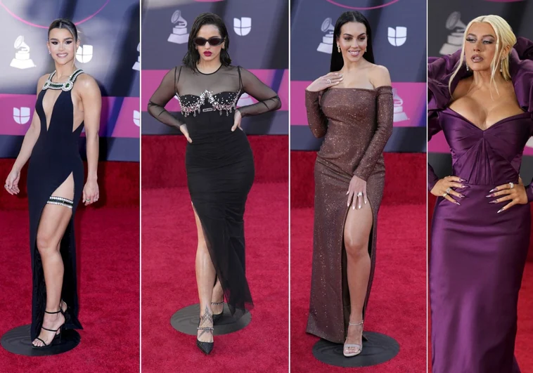 Todos los looks de la alfombra roja de los Grammy Latinos 2022