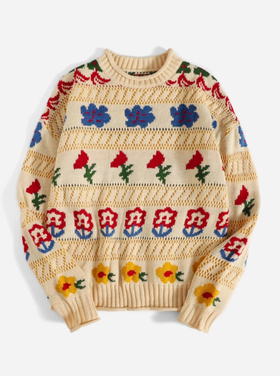 Jersey navideño de Shein disponible por 19 euros.