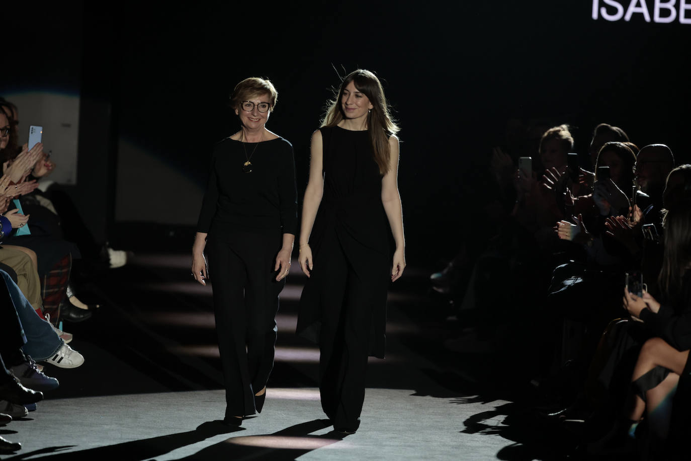 Isabel Sanchís presentó su primera colección en 1990