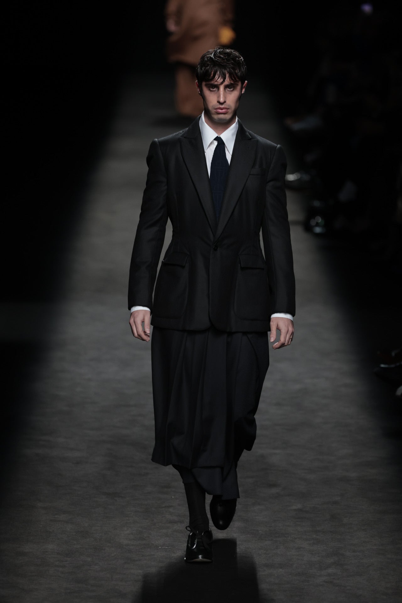 Otrura Otoño/Invierno 2023/24. El influencer Ignacio Ayllón ha desfilado para Otrura.