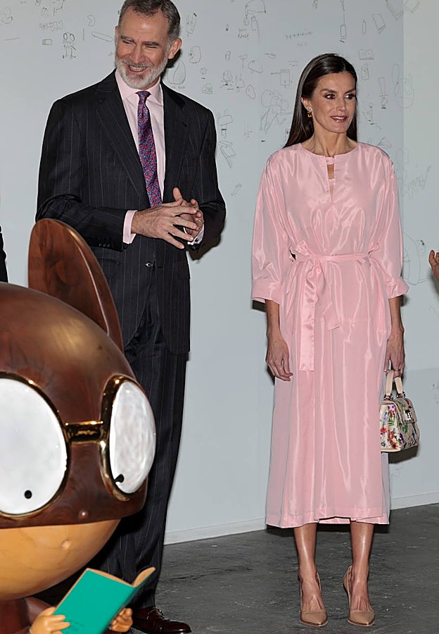 El look de la reina en la inauguración de ARCO.