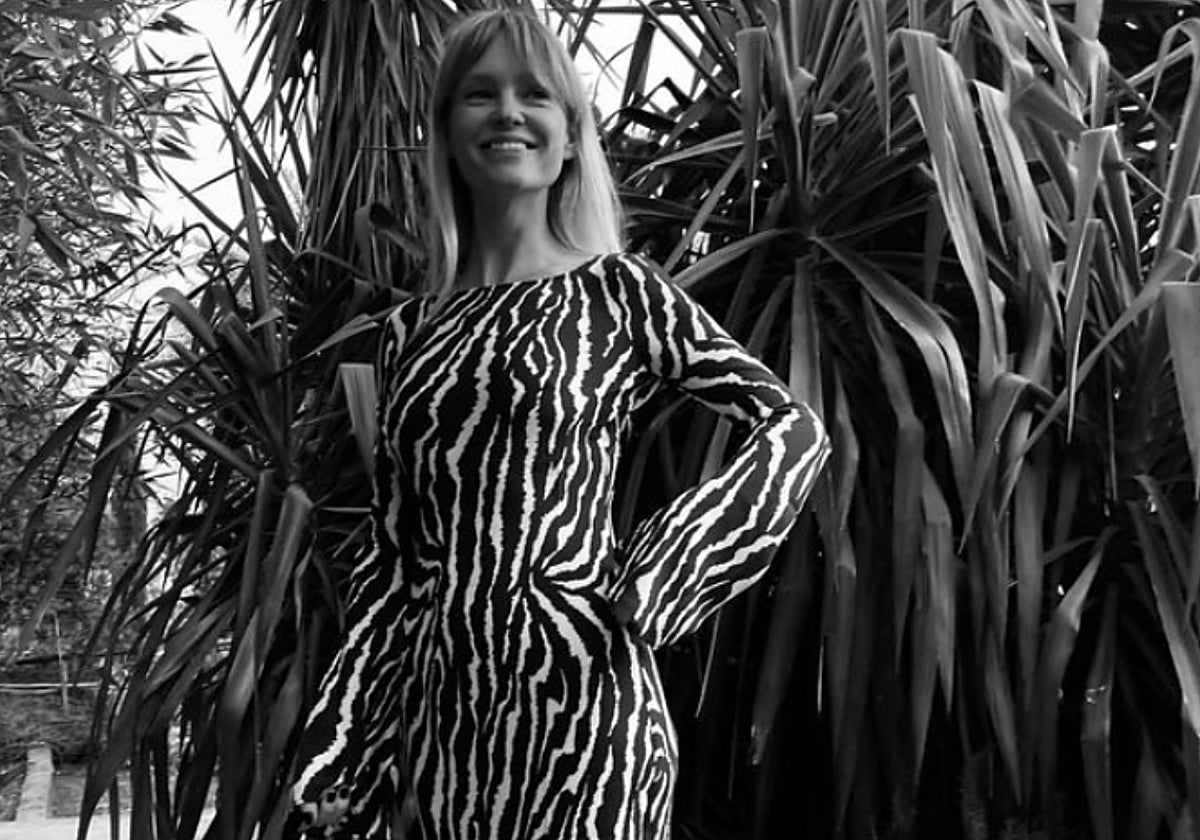 La cebra es uno de los estampados que viene con más fuerza