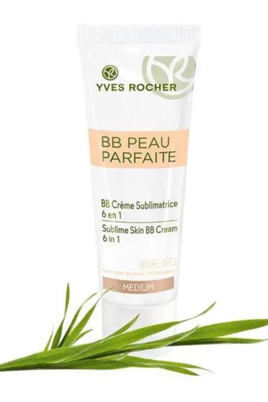 Crema hidratante con color BB Peau Parfaite 6 en 1 de Yves Rocher. 14 euros en Yves Rocher.