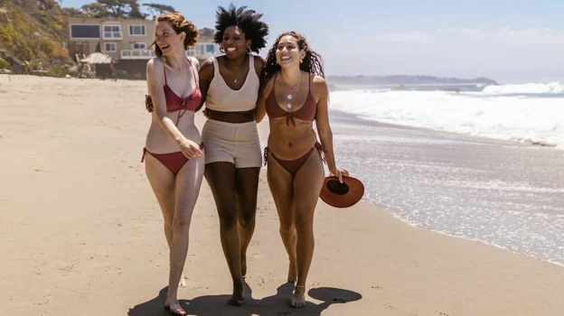 The beach is a humid and hot place that can cause chafing on the thighs and other parts of the body.