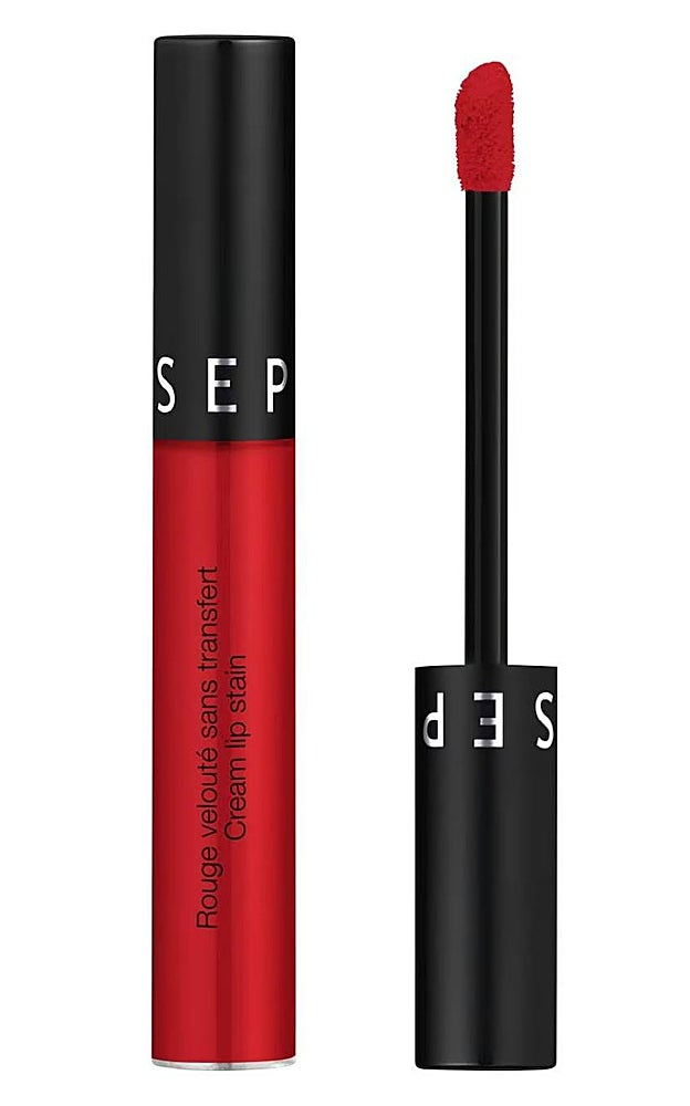 Cream lip stain 01 de Sephora.