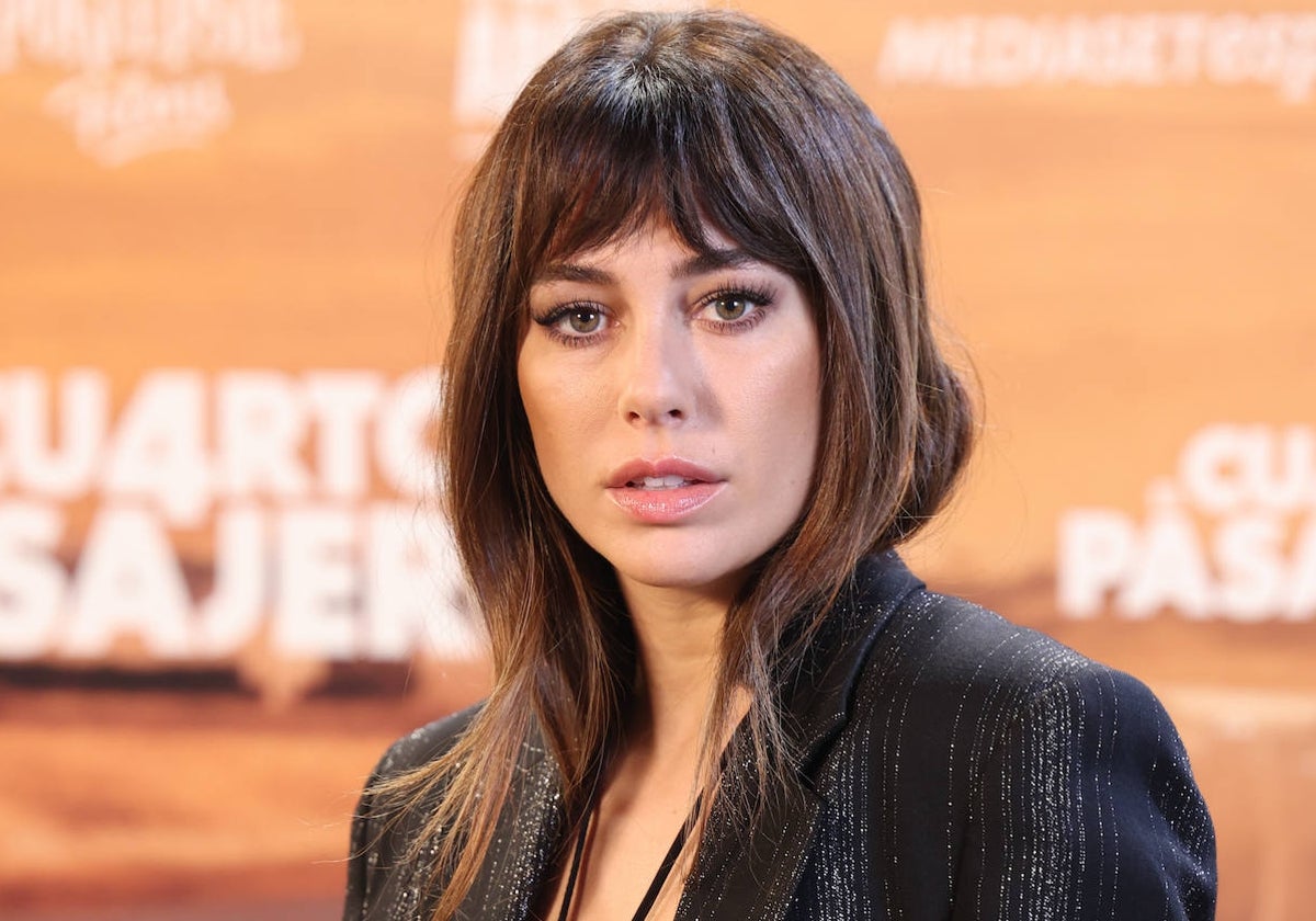 Blanca Suárez con flequillo.
