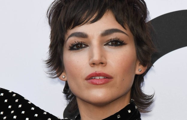 Úrsula Corberó con flequillo 'choppy bang'.