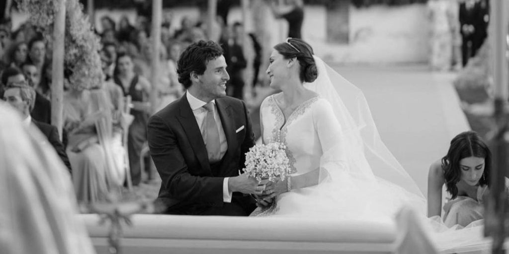 El reclinatorio artesanal de la boda de Tamara Falcó que ella misma diseñó