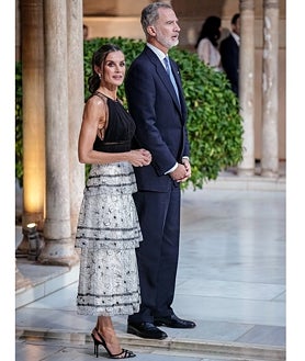 Imagen secundaria 2 - Los Reyes durante la Cumbre celebrada en Granada