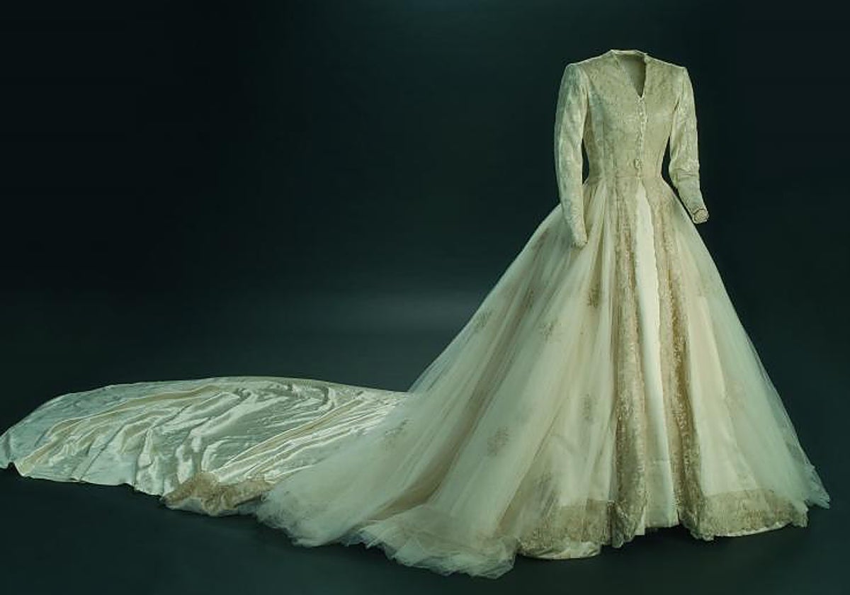 El vestido de novia de la Duquesa de Alba