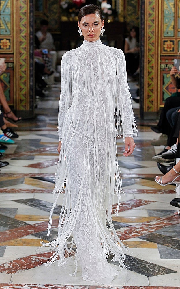 Así se llevan ahora los vestidos de novia