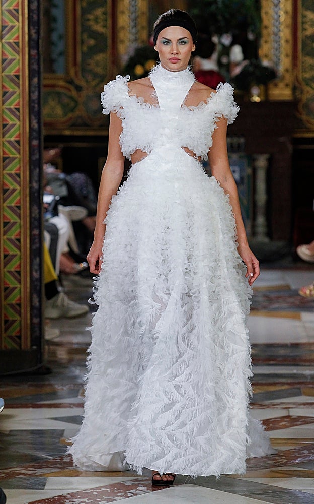 Así se llevan ahora los vestidos de novia