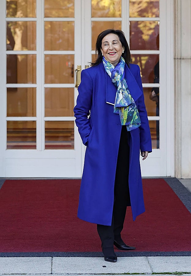 Margarita Robles en el Consejo de Ministros.