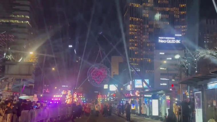 Celebraciones por Nochevieja en Seúl