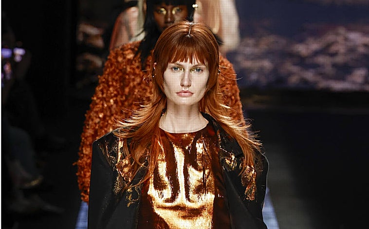 Imagen principal - El desfile de Duyos en la MBFWMadrid. 