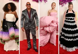 Premios Oscar 2024: los peores looks de la alfombra roja