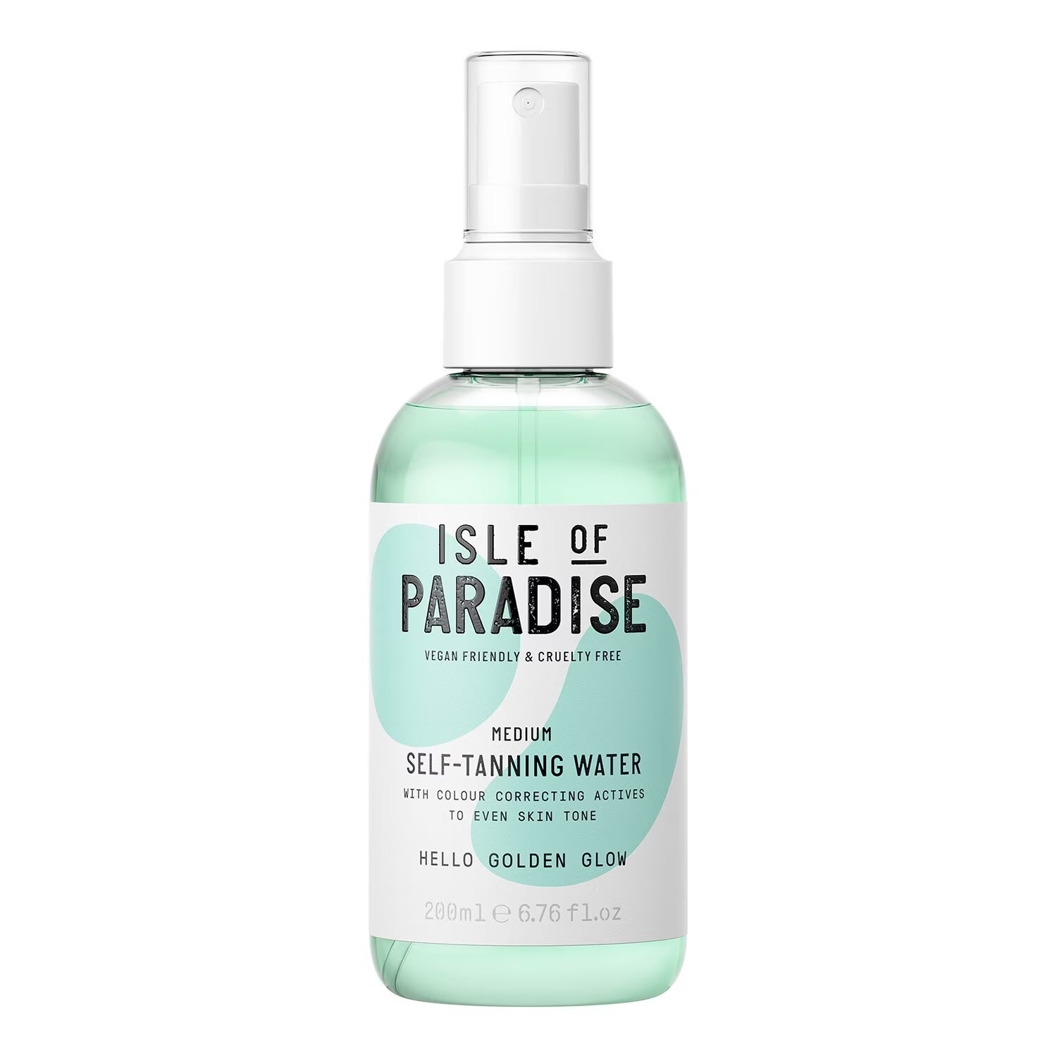 Agua Autobronceadora de Isle Of Paradise (29,99 euros en Sephora). Un agua autobronceadora clara, rica en principios activos correctores del color y aceites de coco, semilla de chía y aguacate para crear una bruma hidratante y fácil de usar. Se pulveriza sobre la piel incolora sin tapar los poros y sin manchar la ropa.