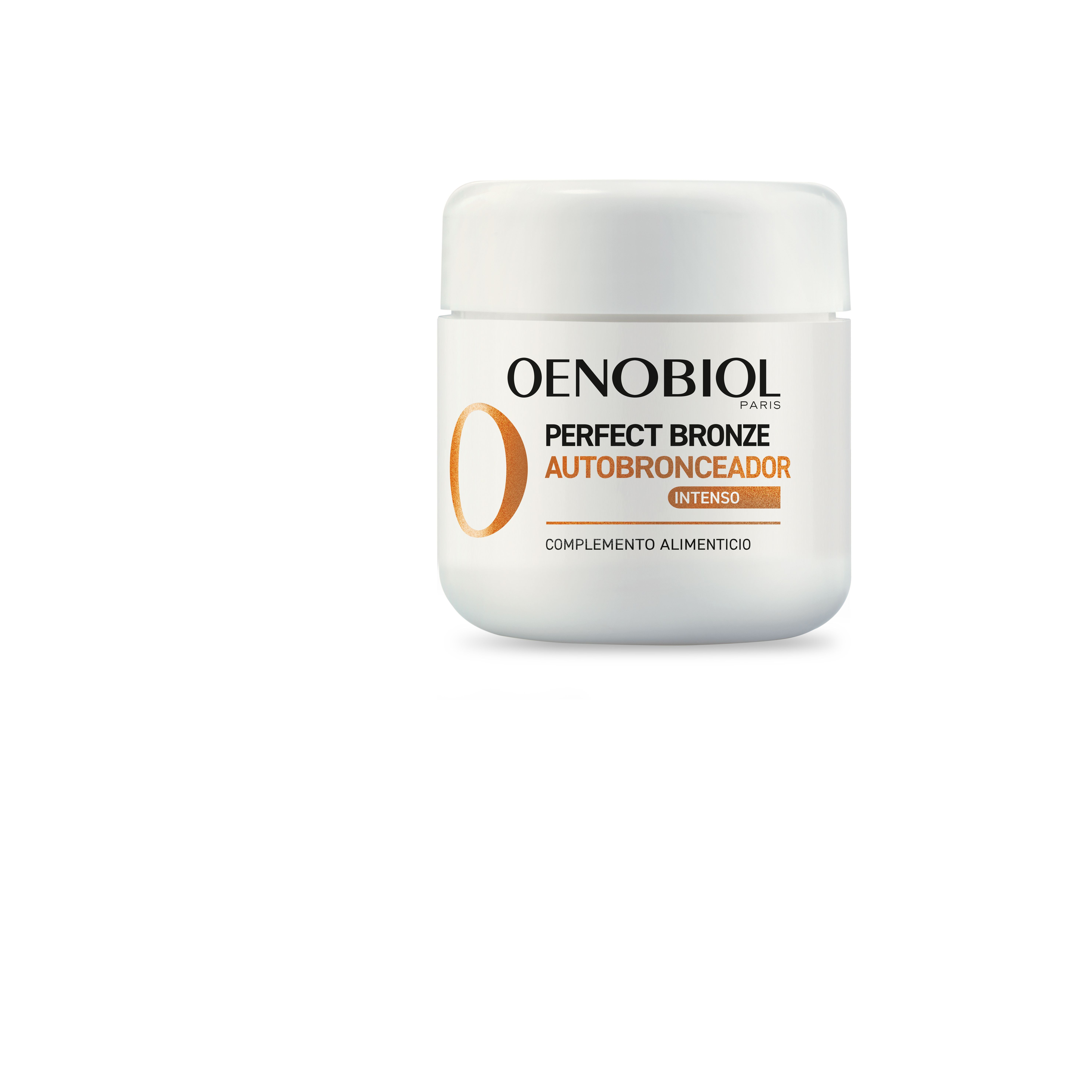Oenobiol Perfect Bronze Autobronceador Intenso (22,90 euros): el único complemento alimenticio que permite estar bronceado sin necesidad de exponerse al sol y sin dañar nuestra piel. Se trata de un producto 2 en 1: un potenciador del bronceado y un protector celular, puesto que sus ingredientes activos no solo colorean la piel, sino que la protegen frente al daño solar y neutralizan la acción de los radicales libres responsables del envejecimiento cutáneo. Su fórmula, a base de plantas y micronutrientes esenciales, cuenta con pigmentos, que son transportados por las micelas hasta el intestino. Posteriormente, el hígado reintegra los pigmentos en el flujo sanguíneo y este lo transporta hasta las capas de la piel, impregnando los tejidos con sus tonalidades cálidas y luminosas.