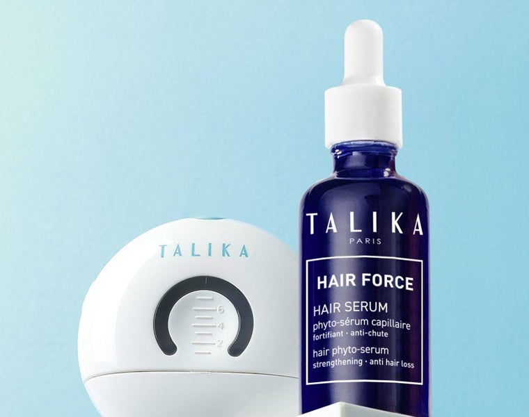 Hair Booster Led de Talika ayuda en la caída del pelo.