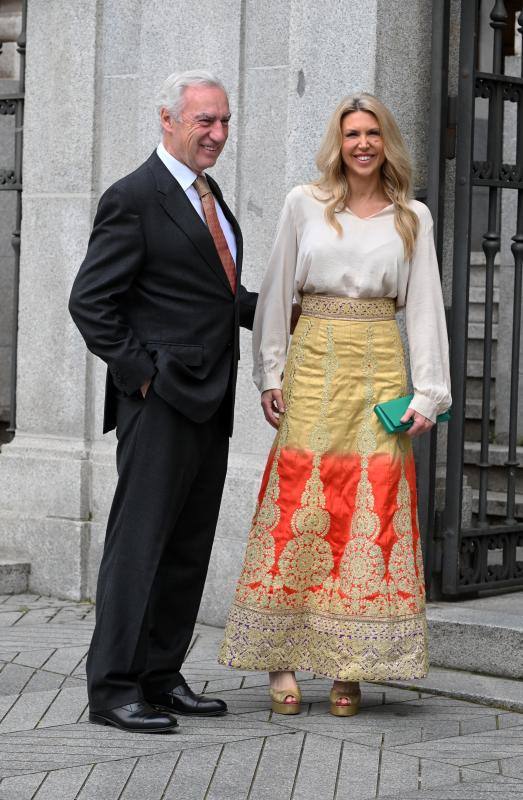 Patricia Olmedilla y Gonzalo de la Cierva, Duques de Terranova. 