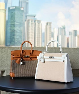 Imagen secundaria 2 - La fallecida actriz Jane Birkin; bolso Birkin de Hermès vendido por Vestiaire Collective y otros diseños del Birkin de Hermès subastados por Christie´s